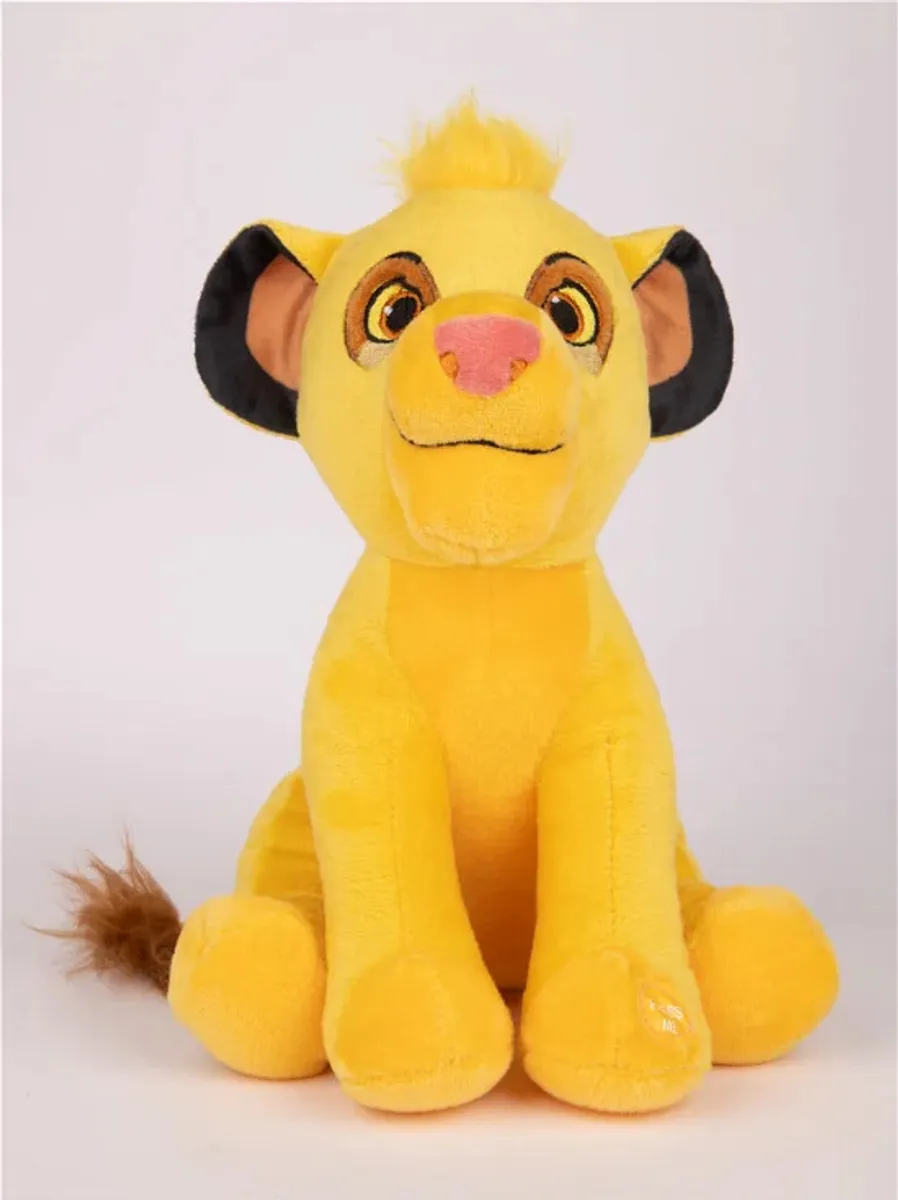 Simba Bamse Med Lyd - Disney - Siddende - 20 Cm