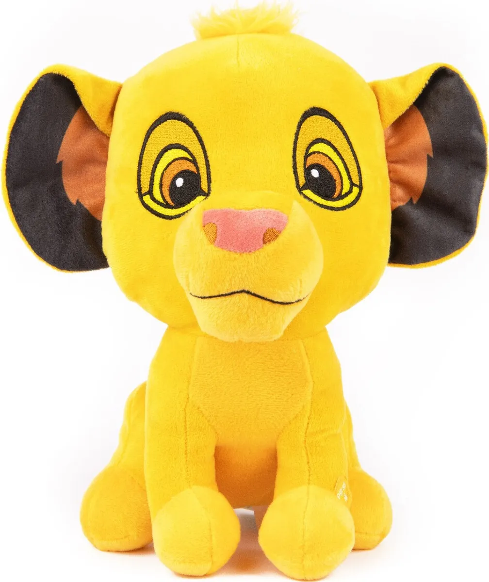 Simba Bamse Med Lyd - Løvernes Konge - Disney Classics - 20 Cm