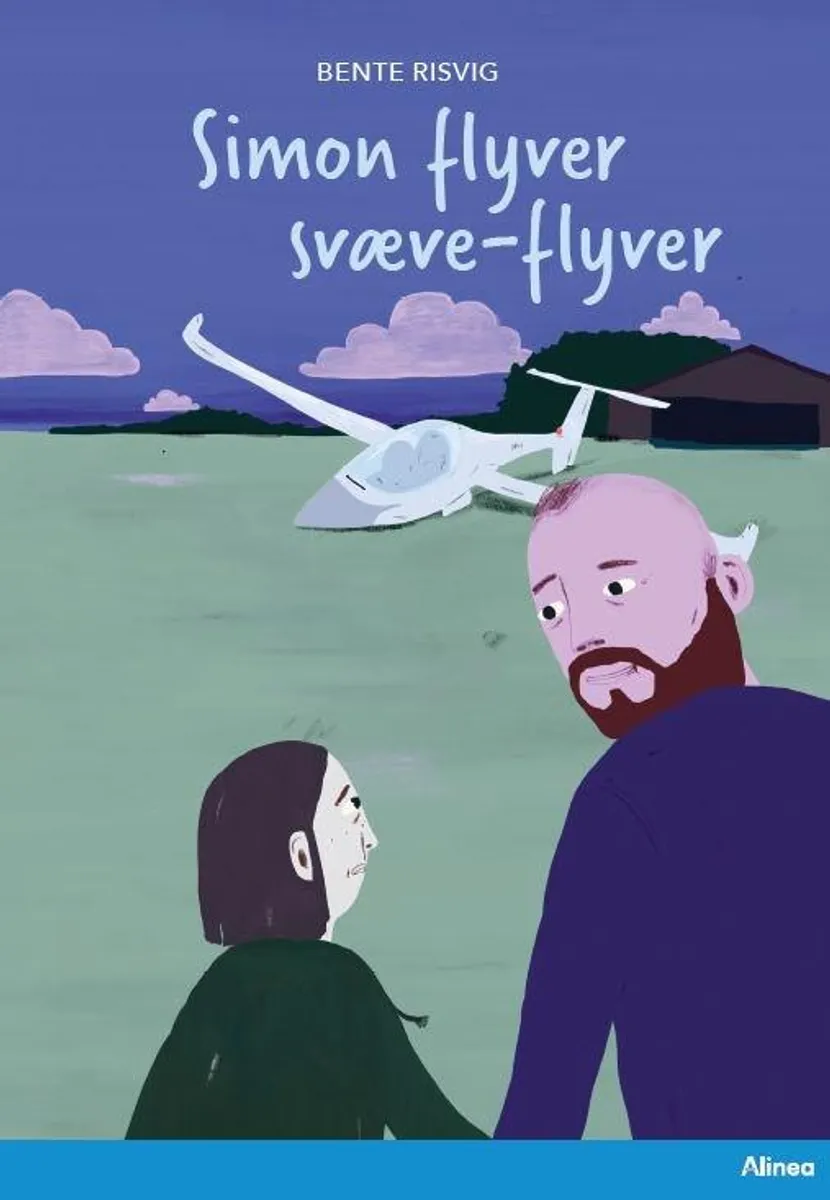 Simon flyver svæveflyver, blå læseklub