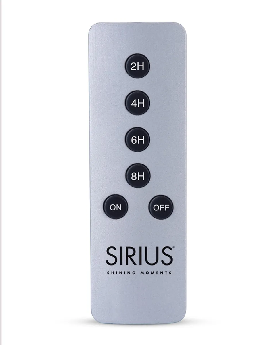 Sirius - Fjernbetjening, Remote Control, Sølv