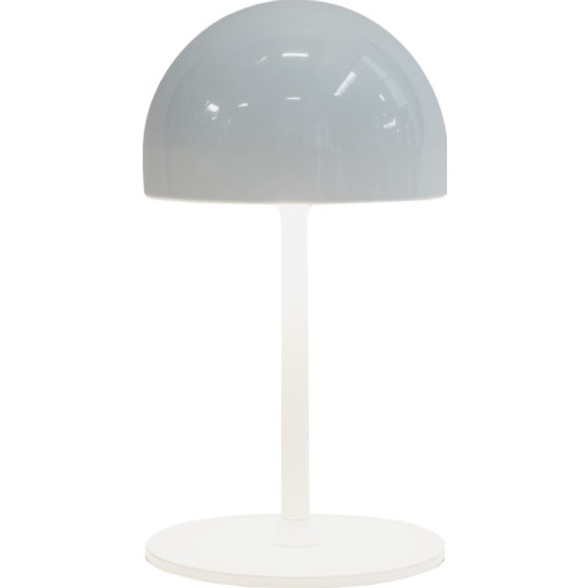 Sirius Tim genopladelig bordlampe, hvid, 22 cm