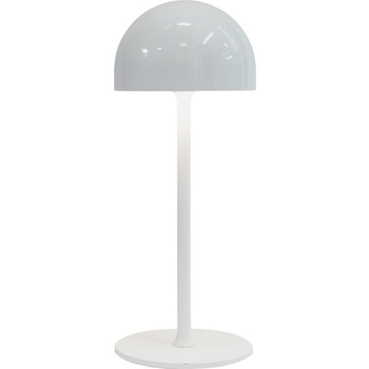 Sirius Tim genopladelig bordlampe, hvid, 30 cm