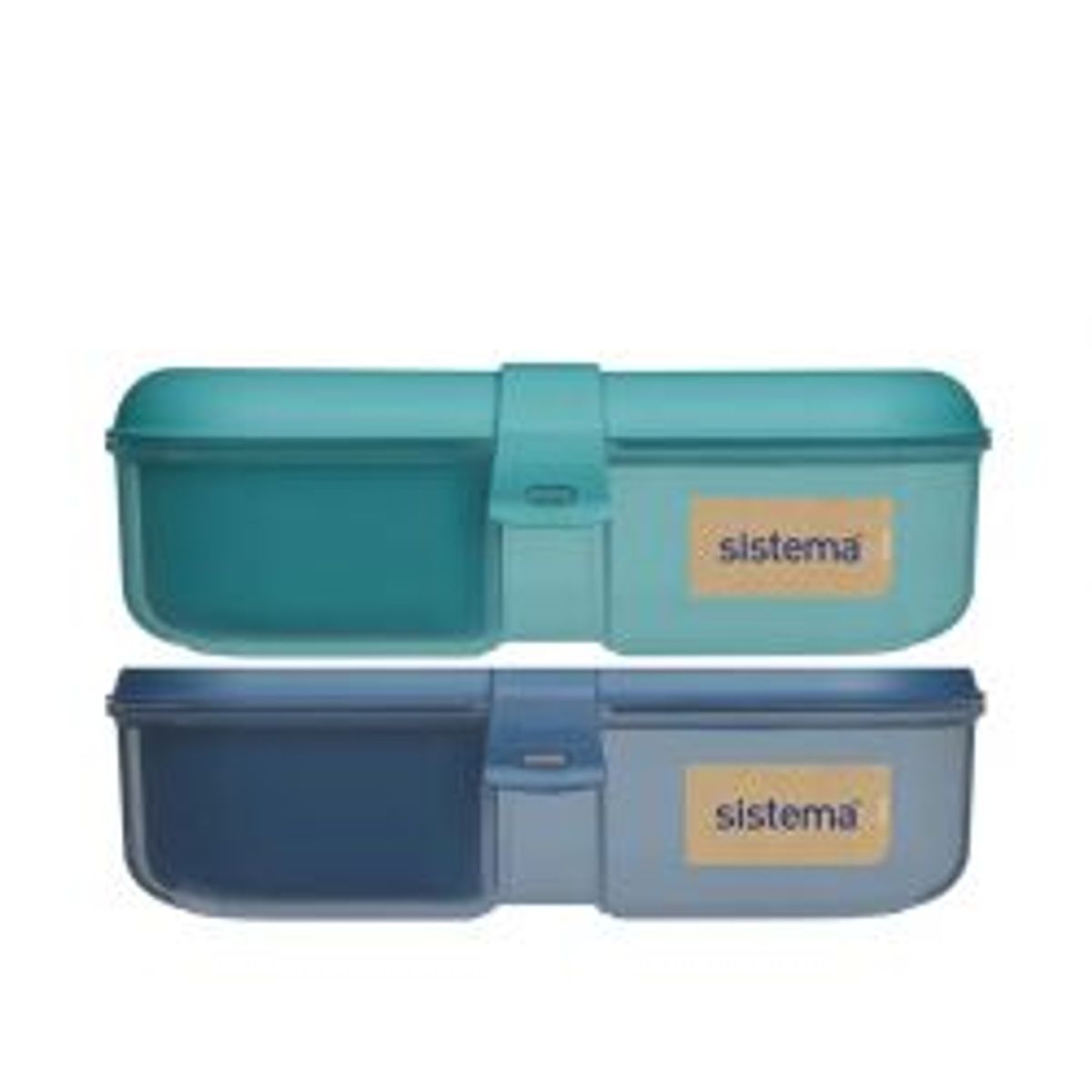 Sistema 1,1l Ribbon Lunch To Go Ocean Bound - Teal Stone - Madkasse