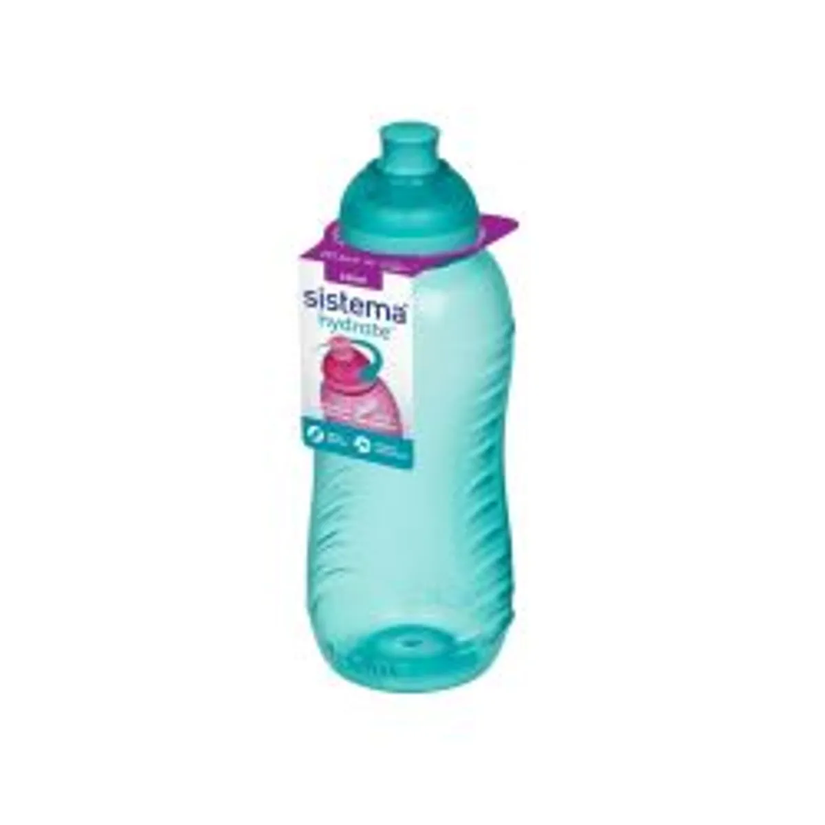 Sistema 330ml Twist 'n' Sip Teal Online Range - Drikkeflaske