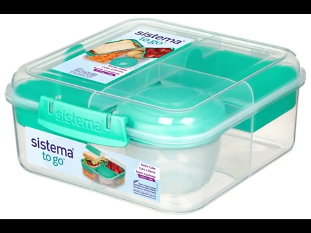 SISTEMA Bento Cube To Go 1,25L Grøn