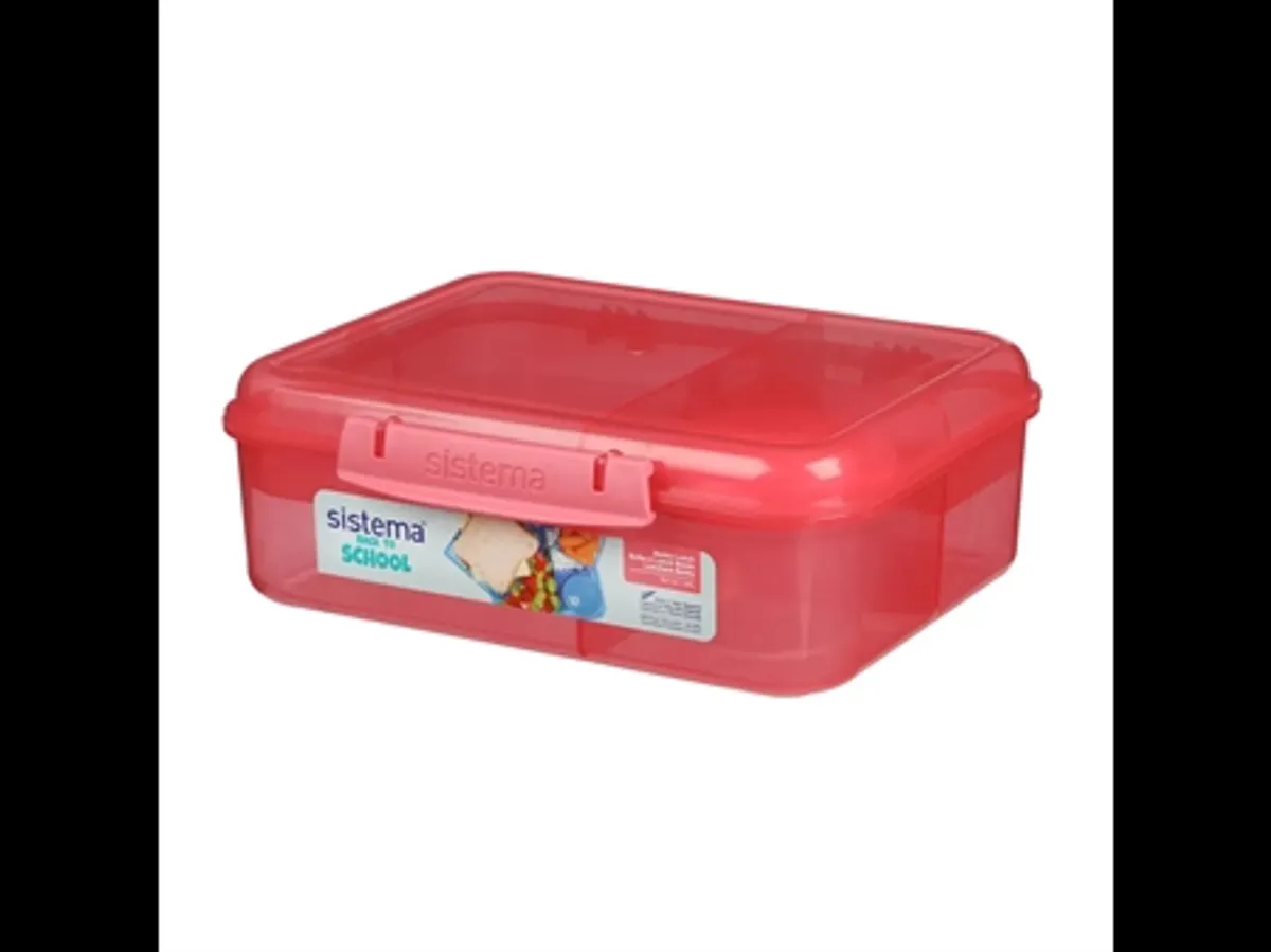 SISTEMA Bento Lunch Rosa 1.65L