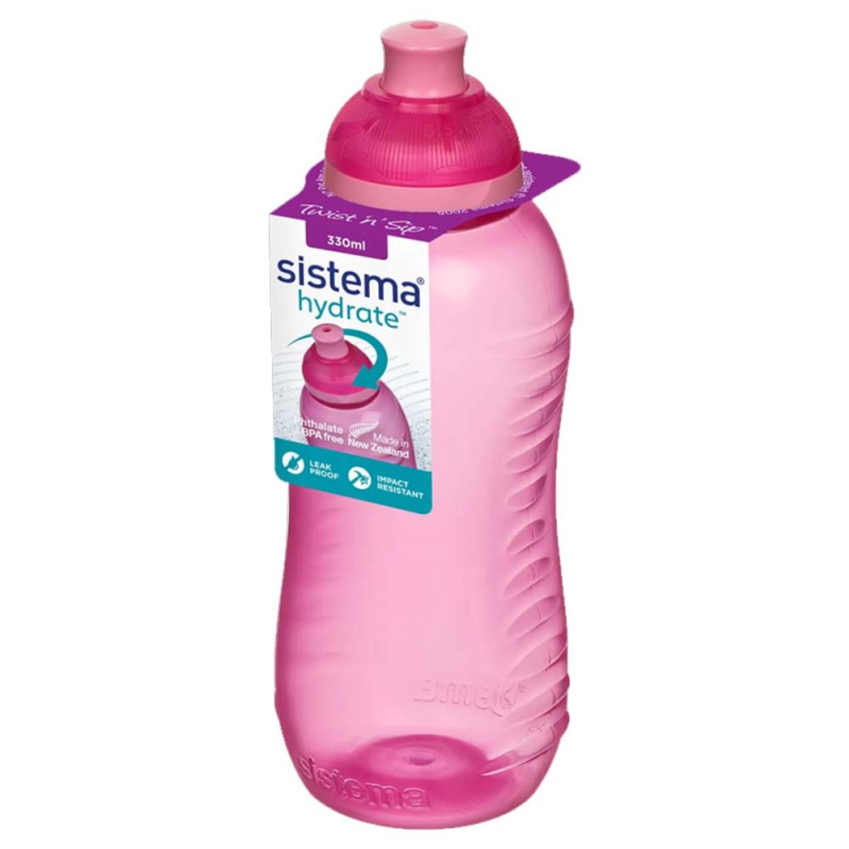 Sistema drikkedunk Twist N Sip 330 ml - Rosa