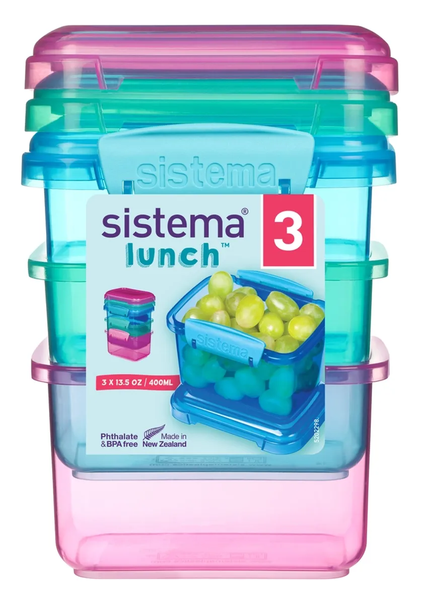 Sistema lunch 400 ml. 3 pak