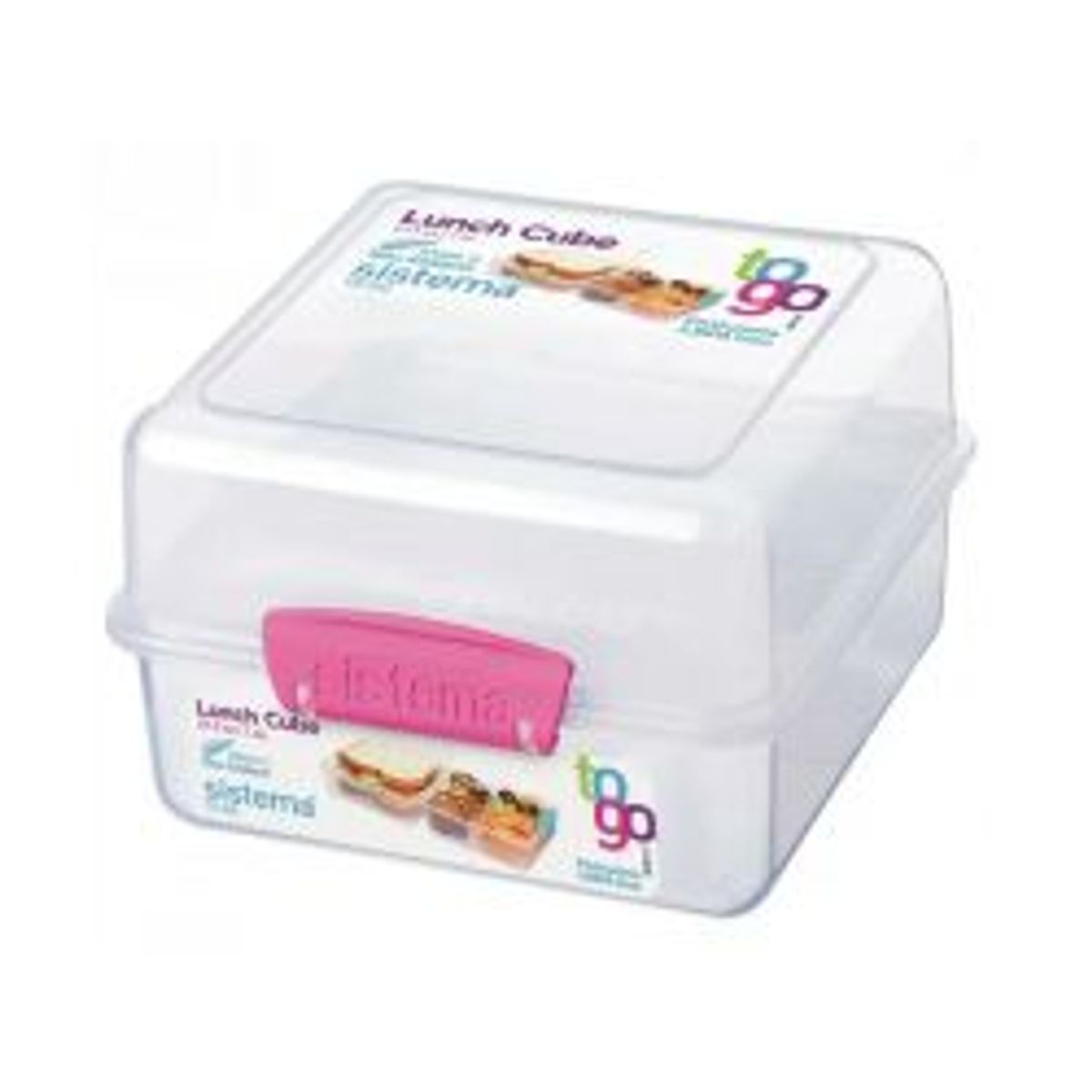 Sistema Lunch Cube To Go 1,4 L Pink - Madkasse