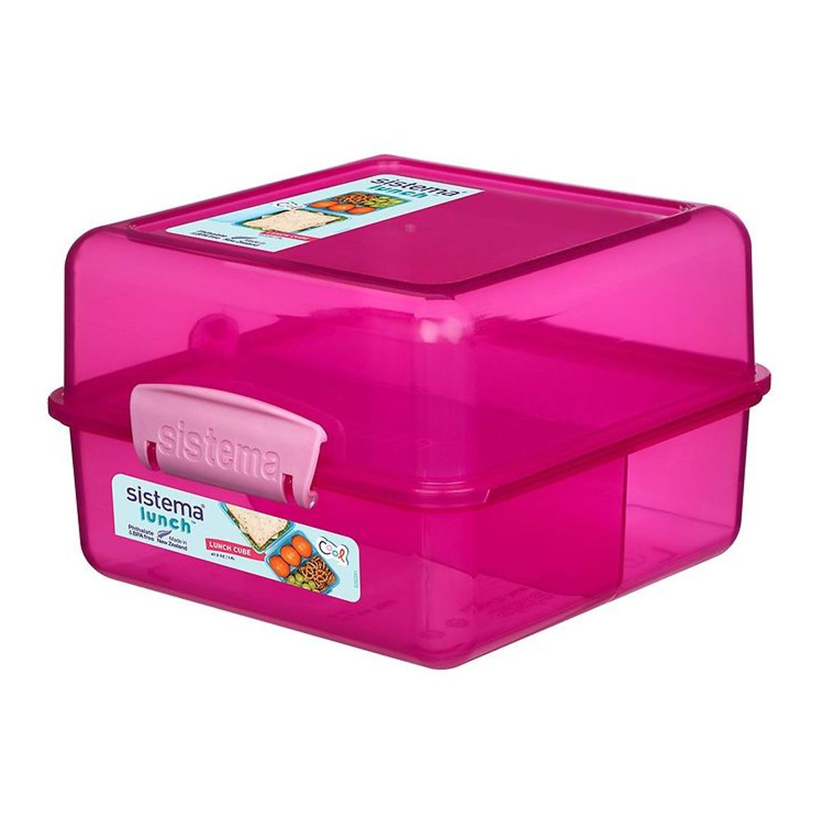 Sistema Madkasse - Lunch Cube - 1,4 l - Pink