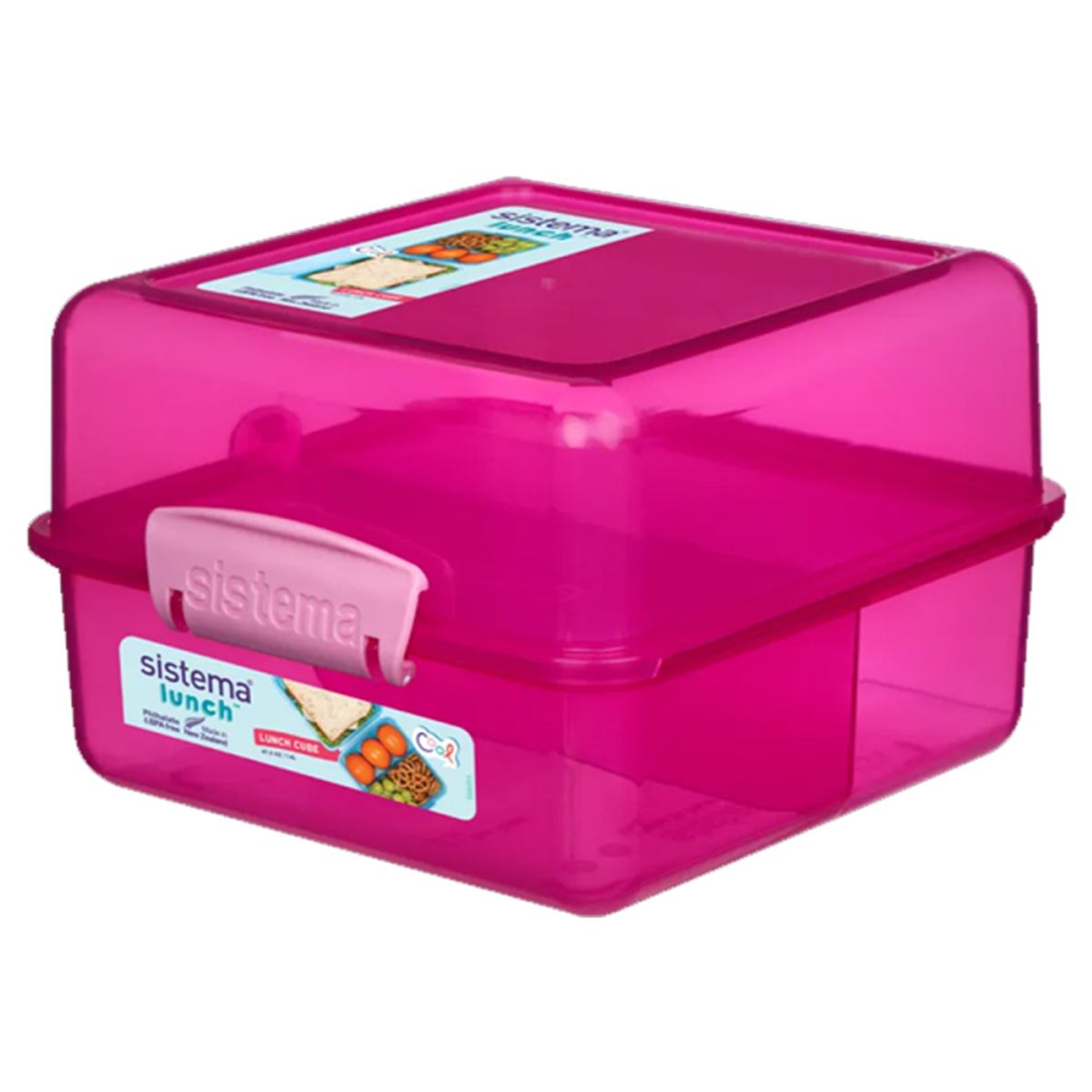 Sistema madkasse Lunch Cube 1,4 L - Rosa