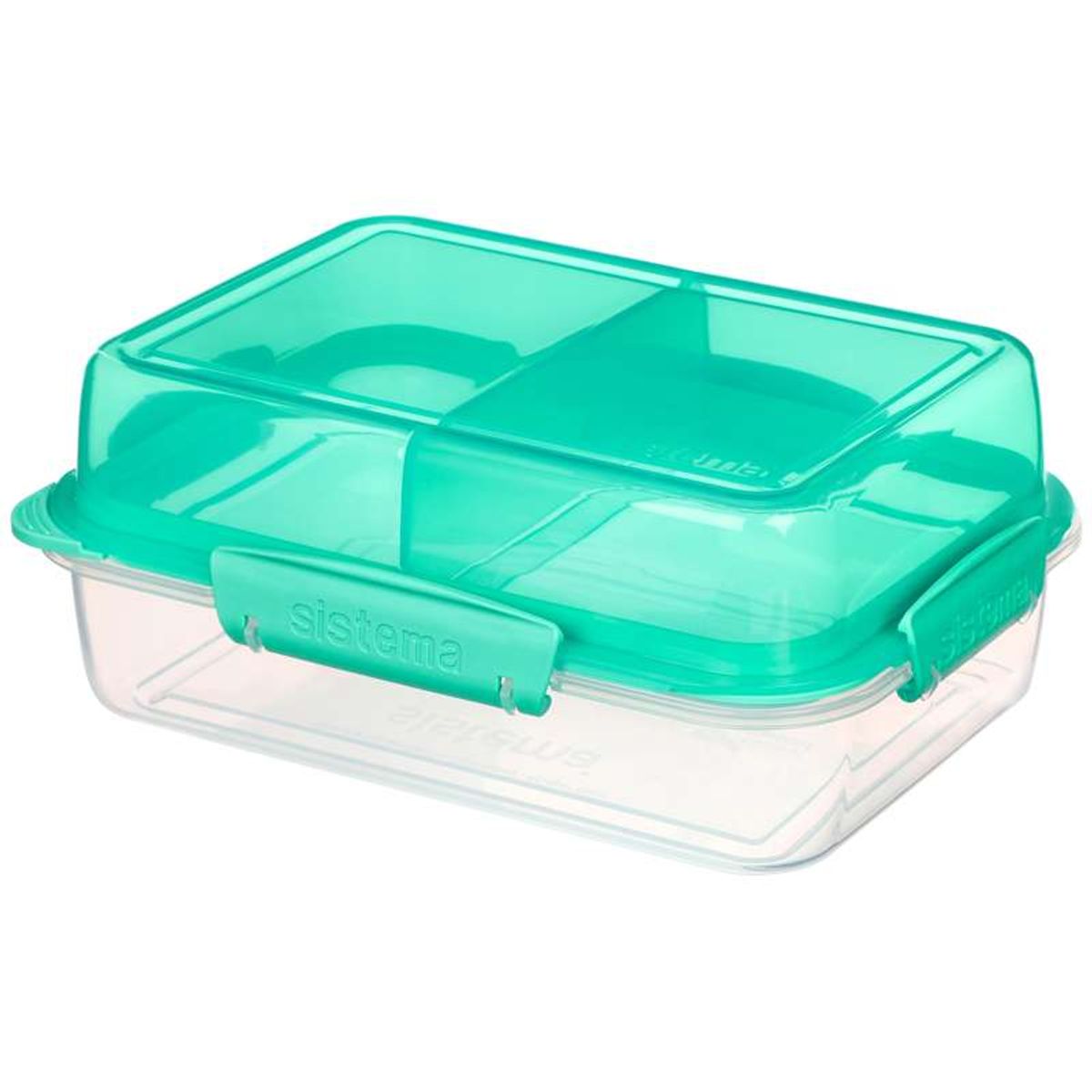 Sistema Madkasse - Lunch Stack To Go Rectangle - 1.8L. - Minty Teal