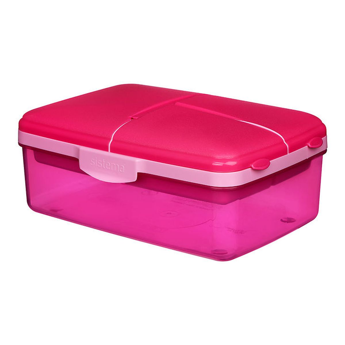 Sistema Madkasse - Slimline Quaddie - 1,5 l - Pink