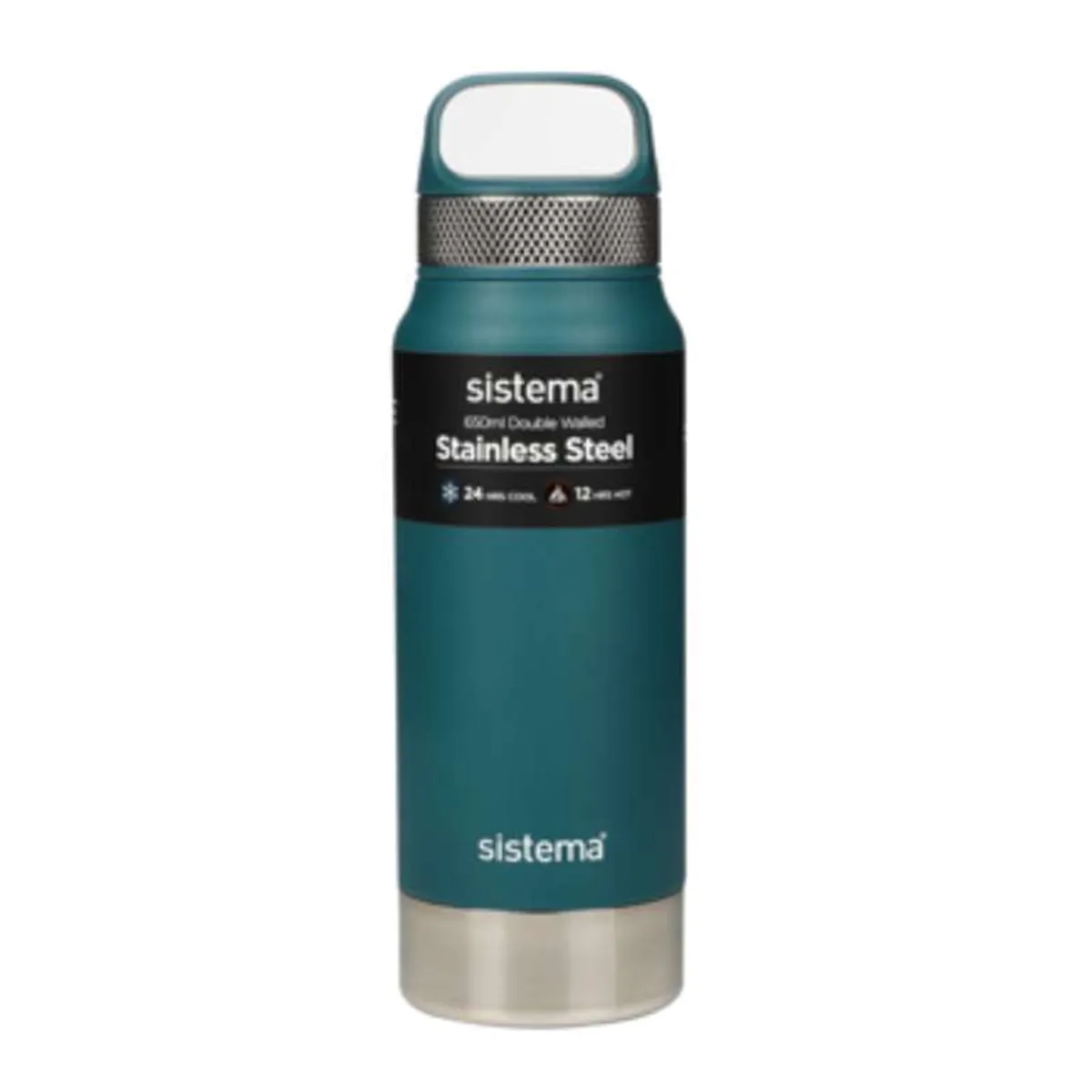 Sistema Termoflaske - Rustfrit Stål - 650ml - Deep Teal