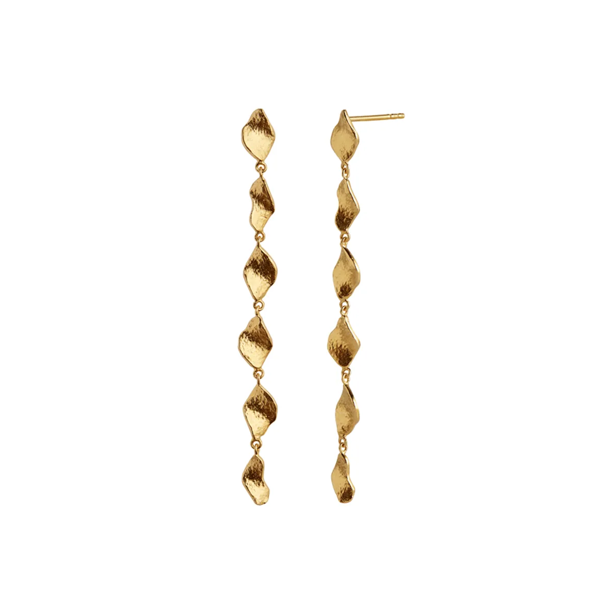 Six Dangling Ile de L'Amour Long Earring