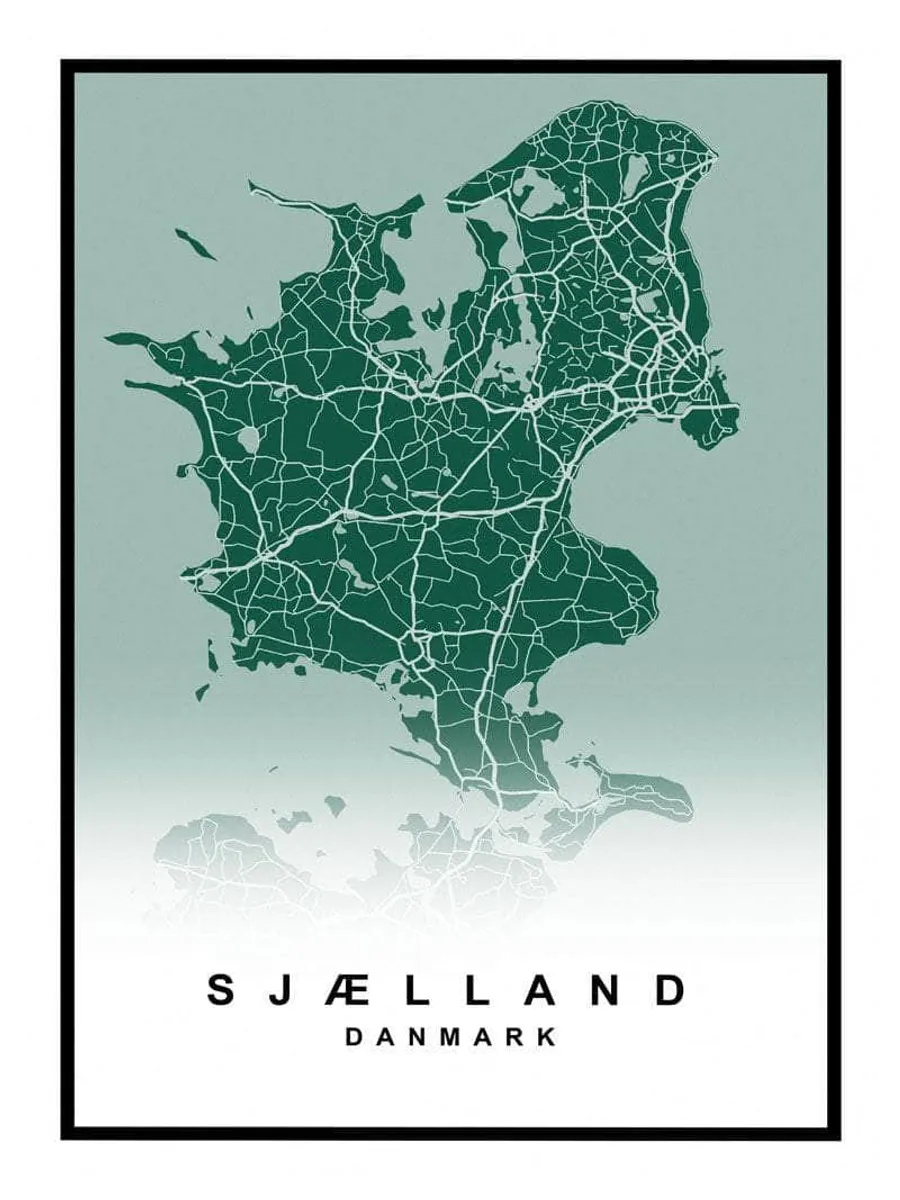 Sjælland plakat