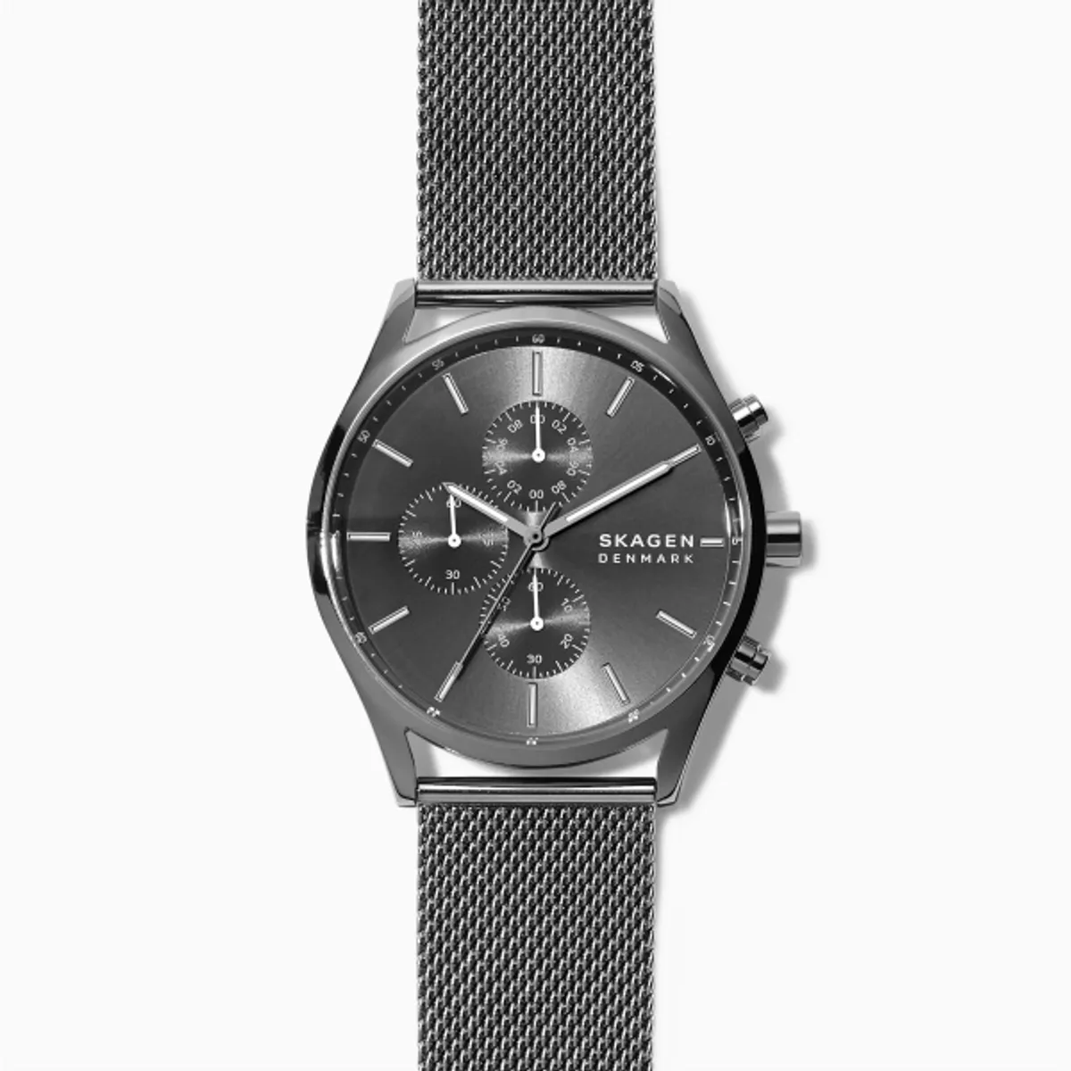 Skagen Holst chronograph armbåndsur i gunmetal