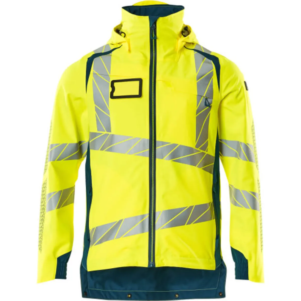 SKALJAKKE,3XL,HI-VIS GUL/MØRK