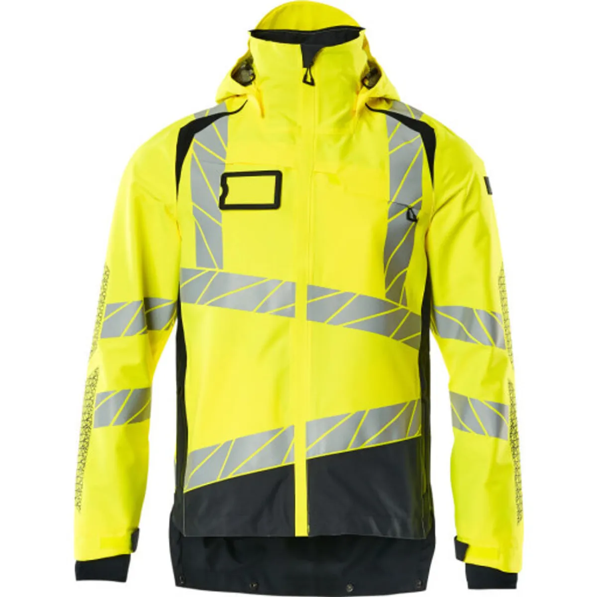 SKALJAKKE,5XL,HI-VIS GUL/MØRK