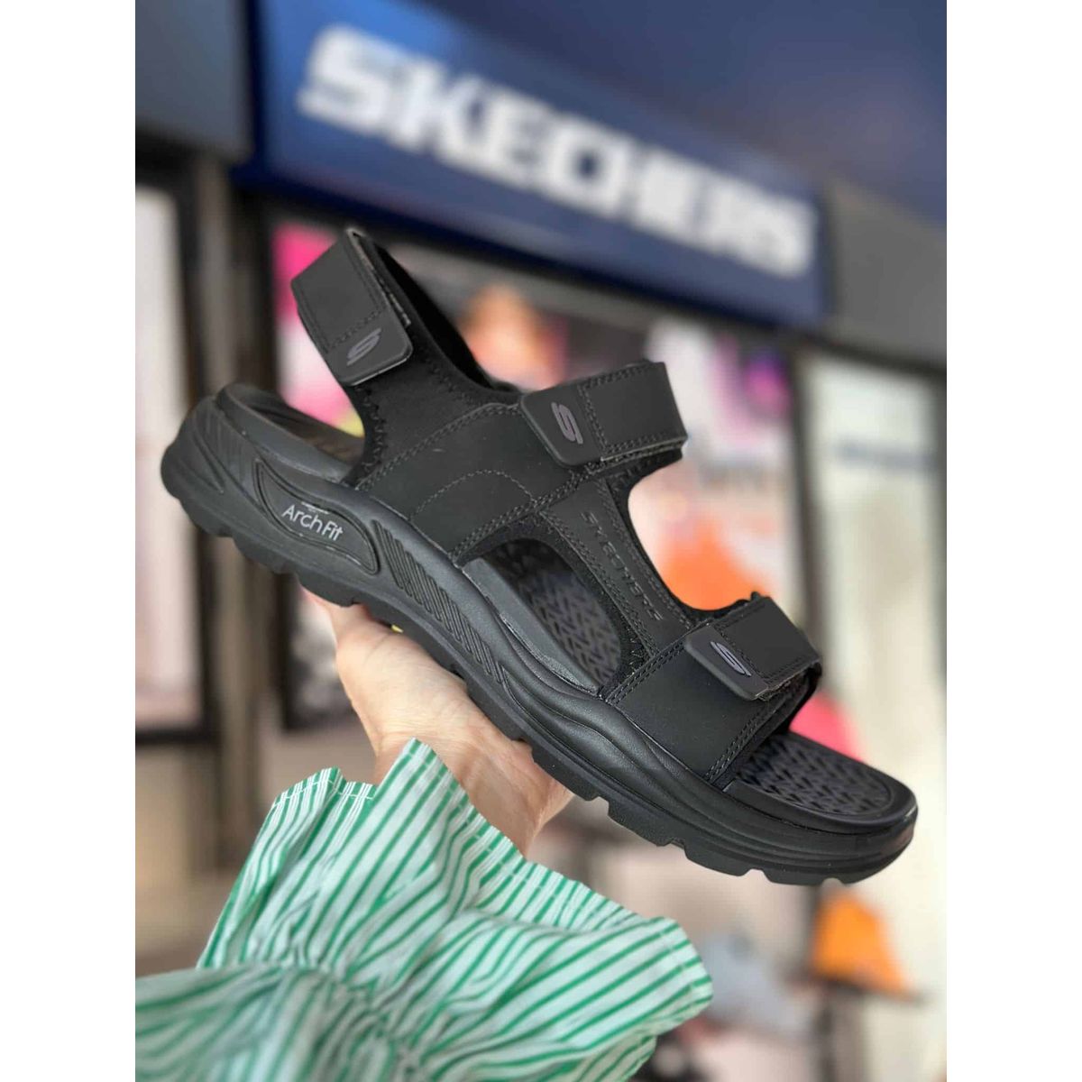 Skechers Arch fit sandal med velcro 41