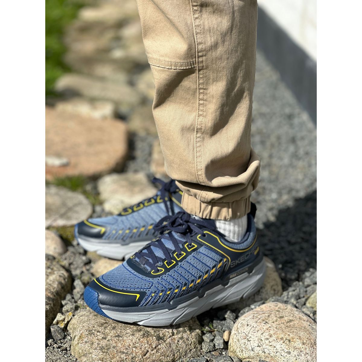 SKECHERS, Herre, Max Cushioning Premier - Endeavour - Navy/Blue 41