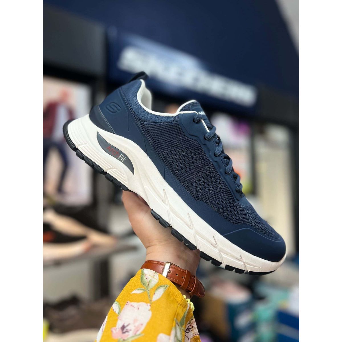 Skechers, Herre, Sneakers, Arch Fit Baxter - Pendory - Navy 43