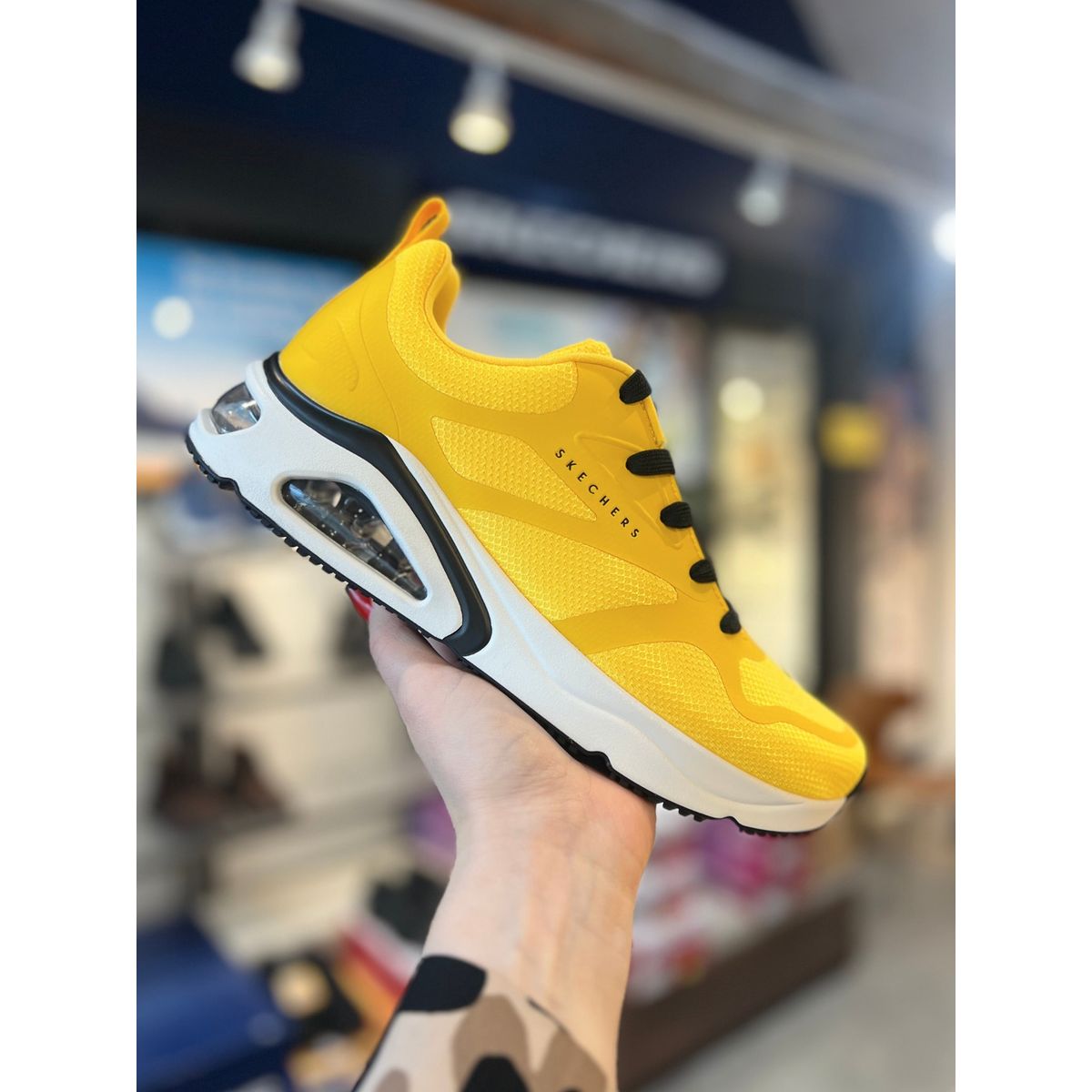 SKECHERS, Herre, Tres-Air Uno - Revolution-Airy, Yellow 43