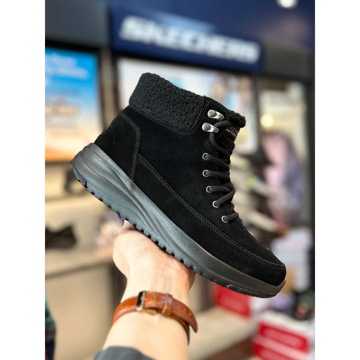 Skechers, On-The-Go Stellar - Winterize Waterproof - Black 37