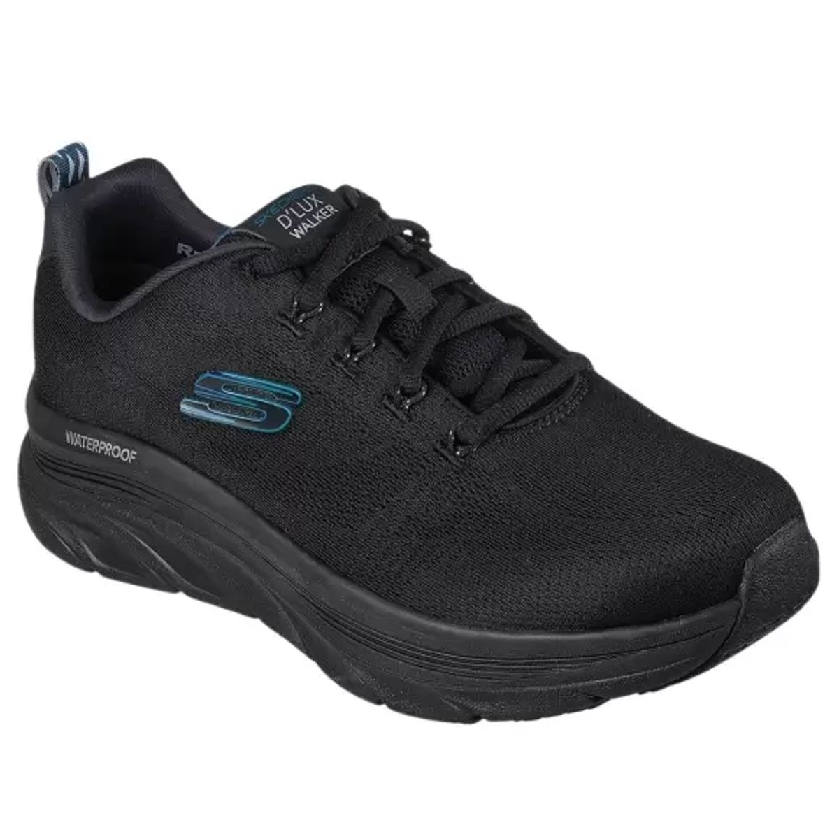 Skechers Relaxed Fit: D'Lux Walker - Waterproof 232362 BKTL