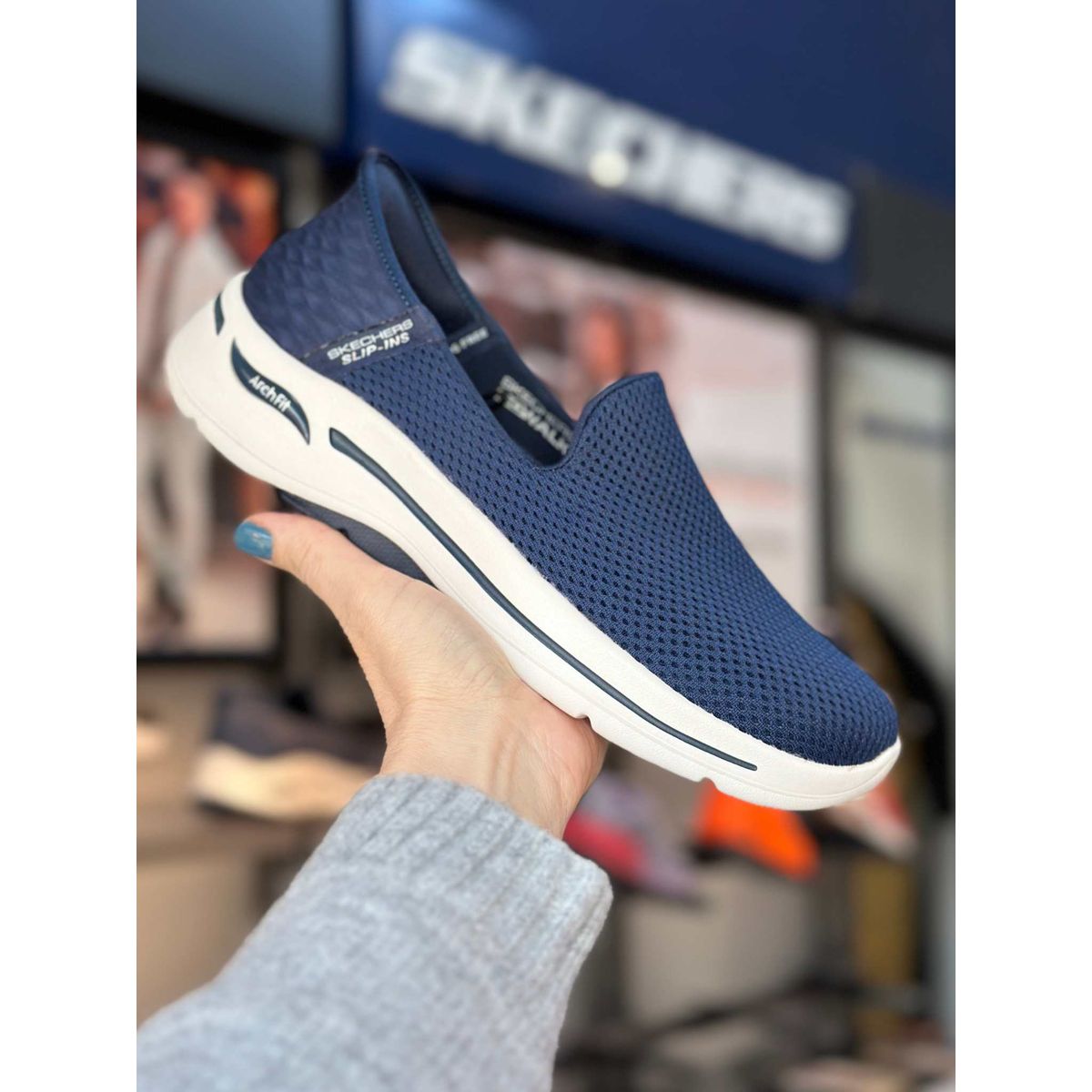 Skechers Slip-ins: GO WALK Arch Fit - Summer-Navy 36,5