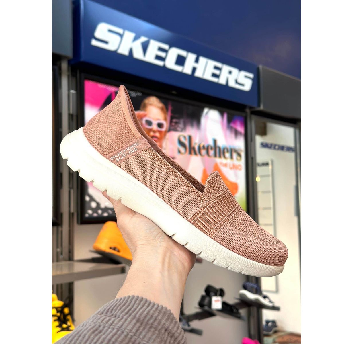 Skechers Slip-ins: On-The-Go Flex - Camellia - Old Rose 36,5