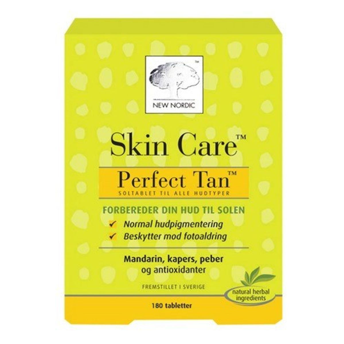 Skin Care Perfect Tan - 180 tabletter