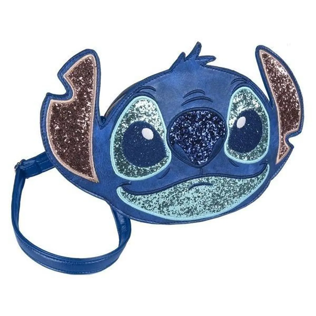 Skuldertaske Stitch Disney 72809 Blå