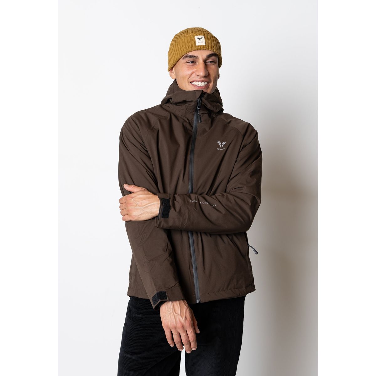 SKY SHELL WINTER JACKET - Dark Brown