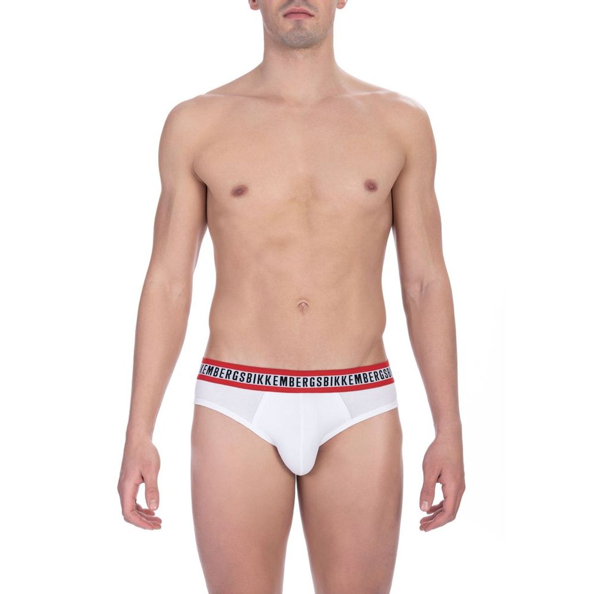 Sleek Bikkembergs Cotton-Elastane Bi-pack Briefs