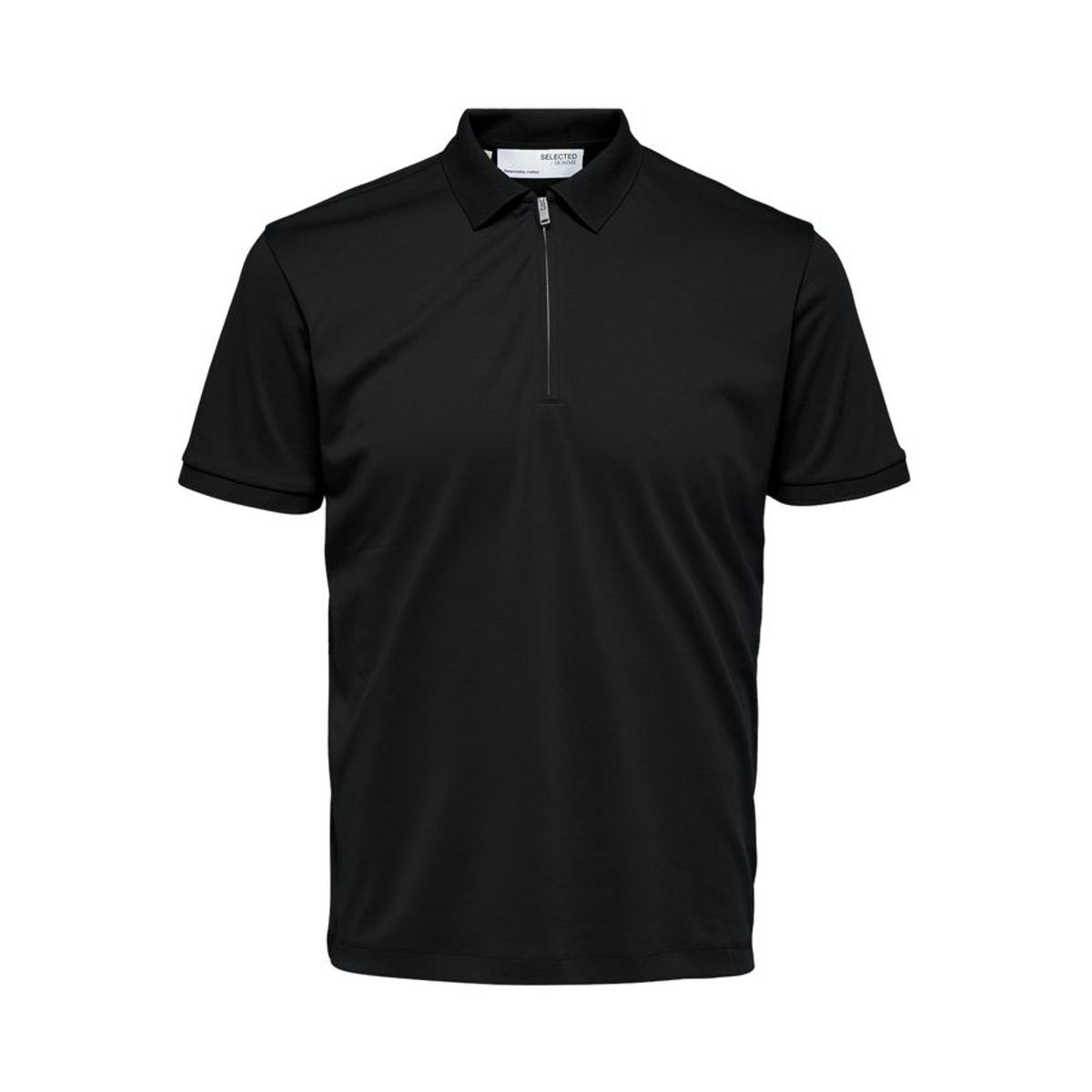 SLHFAVE ZIP SS POLO B