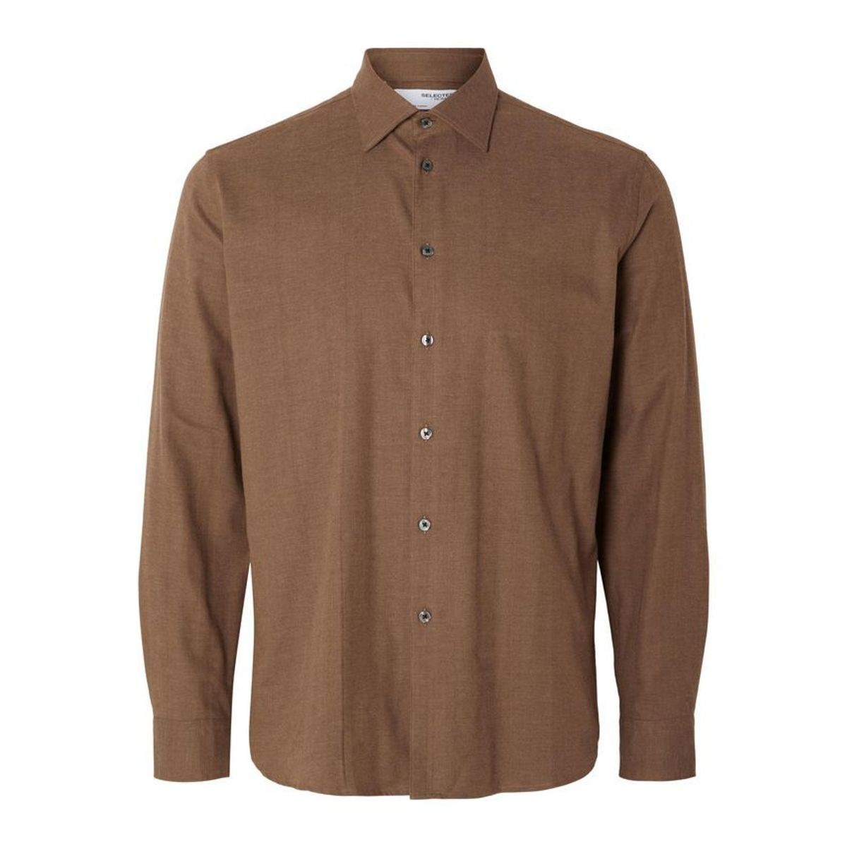 SLHREGEARL-UNTUCK SHIRT SOLID LS B