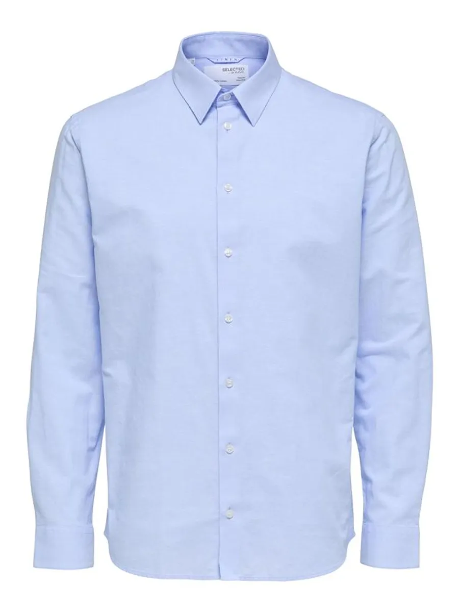 SLHREGNEW-LINEN SHIRT LS CLASSIC W