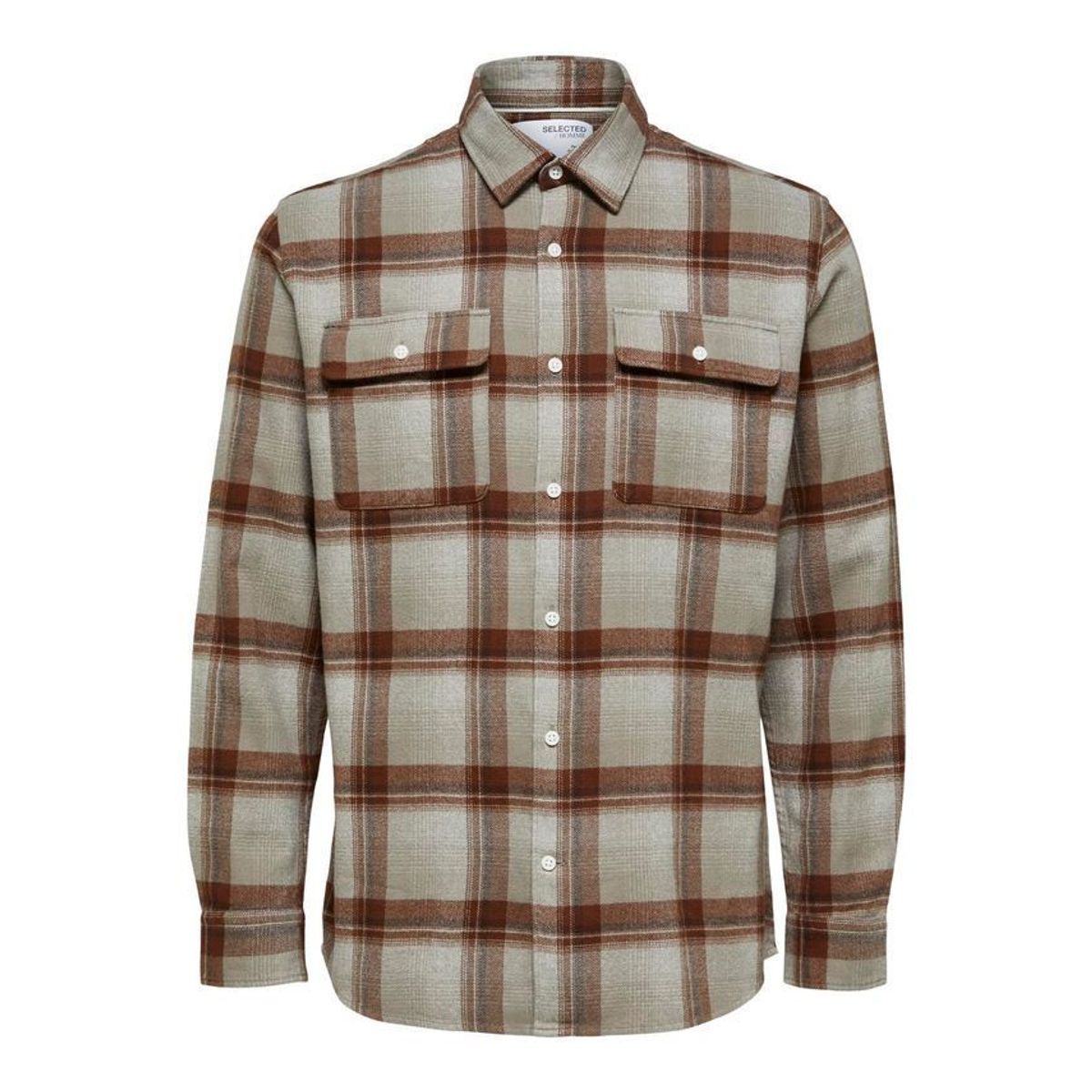 SLHREGSCOT CHECK SHIRT LS W