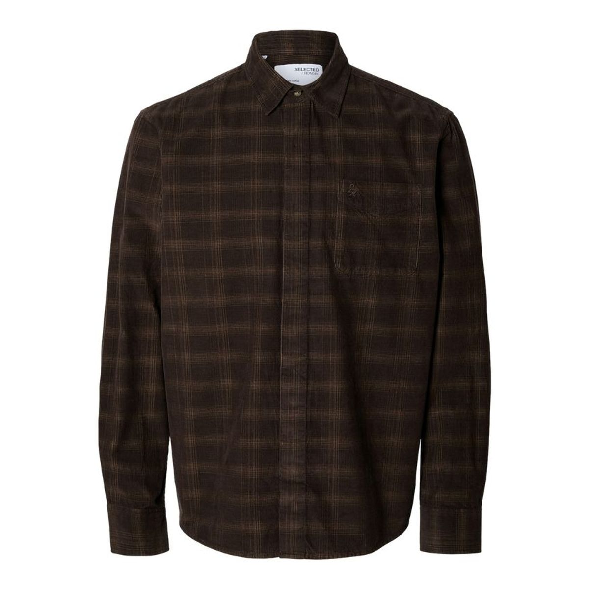 SLHRELAX-CORD CHECK SHIRT LS