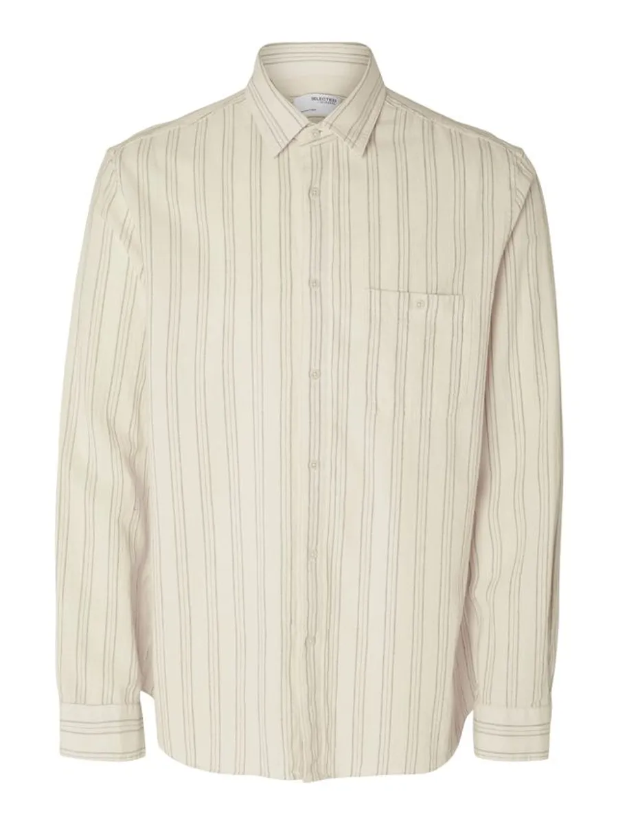 SLHRELAX-HANS SHIRT LS STRIPES