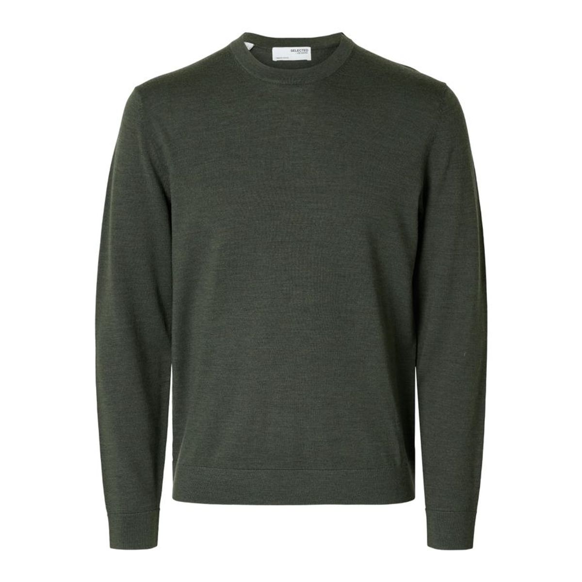 SLHTRAY LS KNIT MERINO CREW NECK NO