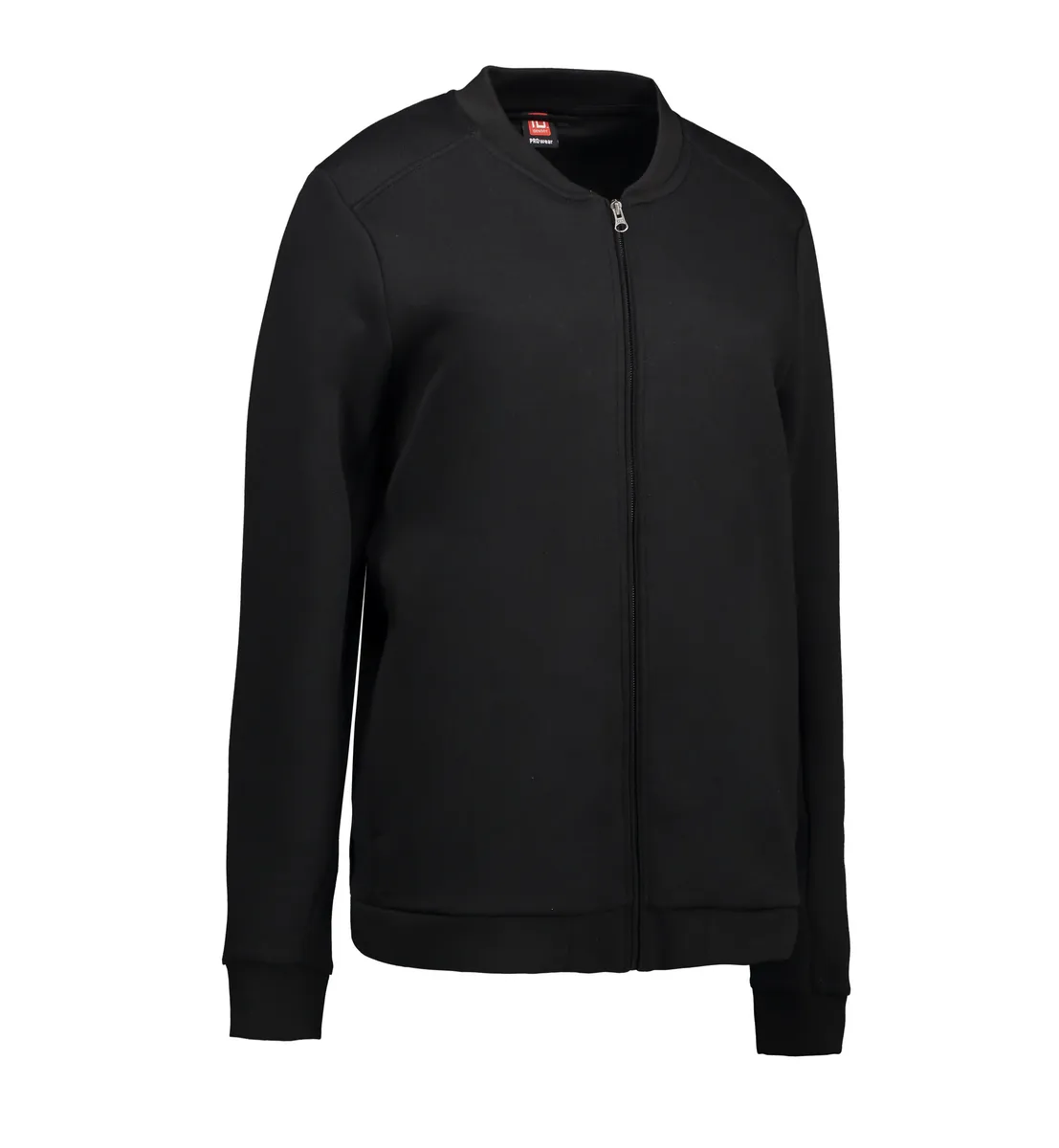 Slidstærk dame cardigan i sort - 5XL