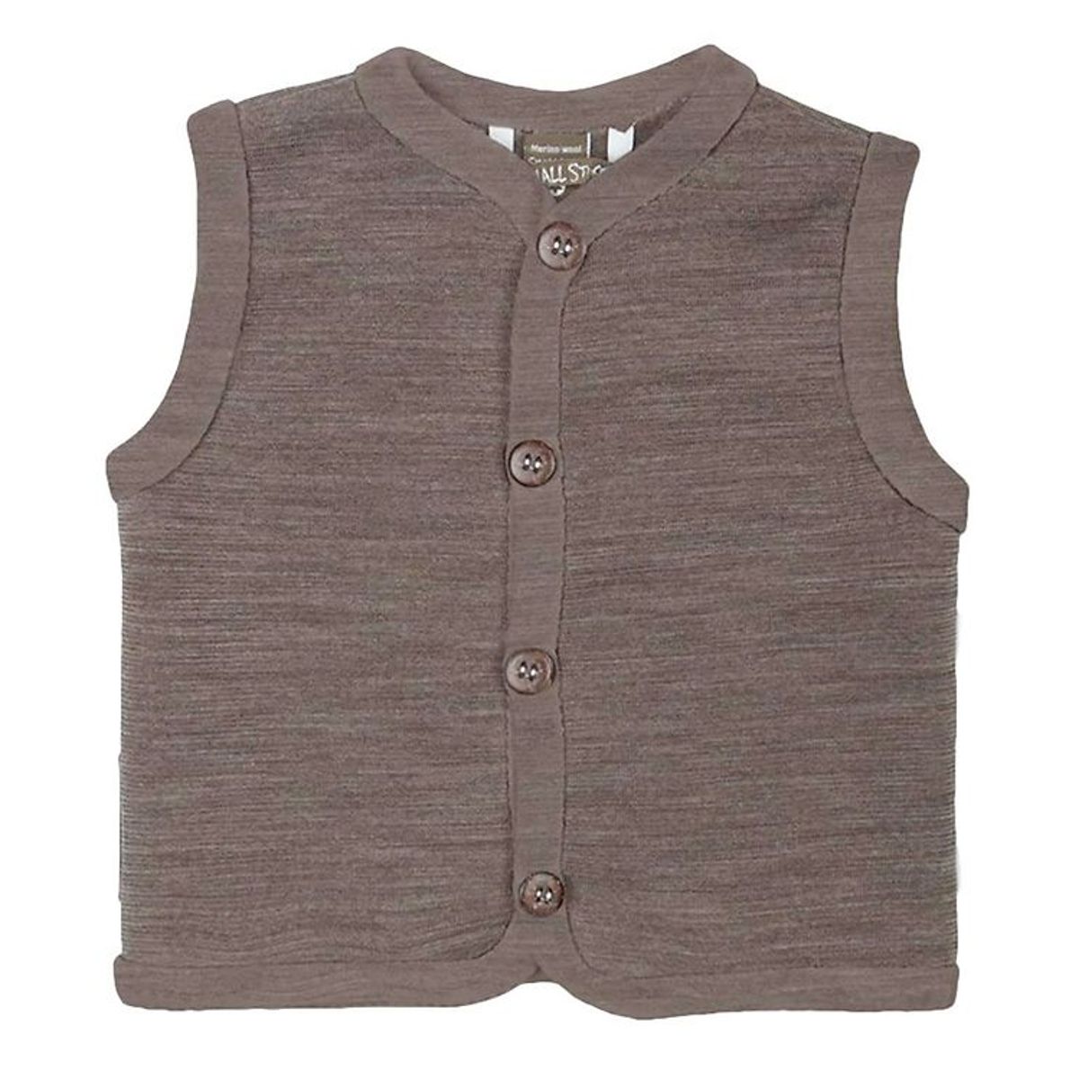 Smallstuff Vest - Uld - Nature