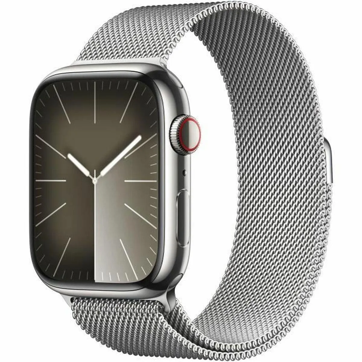 Smartwatch Apple Series 9 Sølvfarvet 45 mm