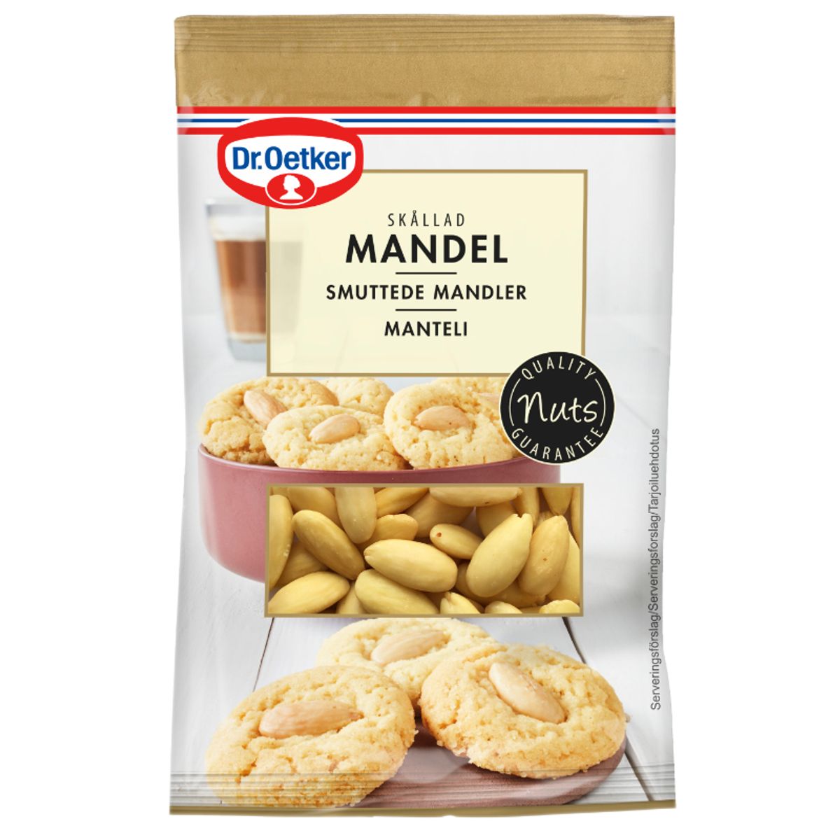 Smuttede mandler 50 g - Dr. Oetker