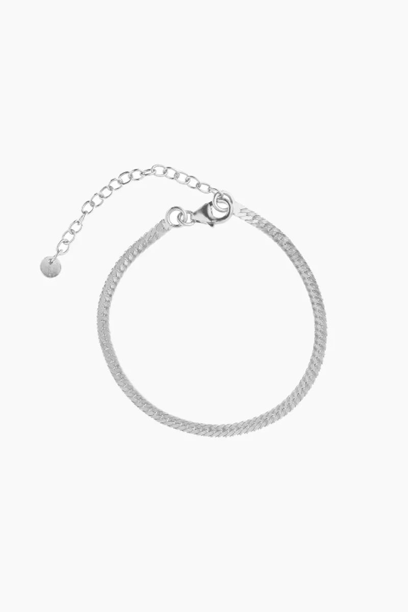 Snake Bracelet - Silver - Stine A - Sølv One Size