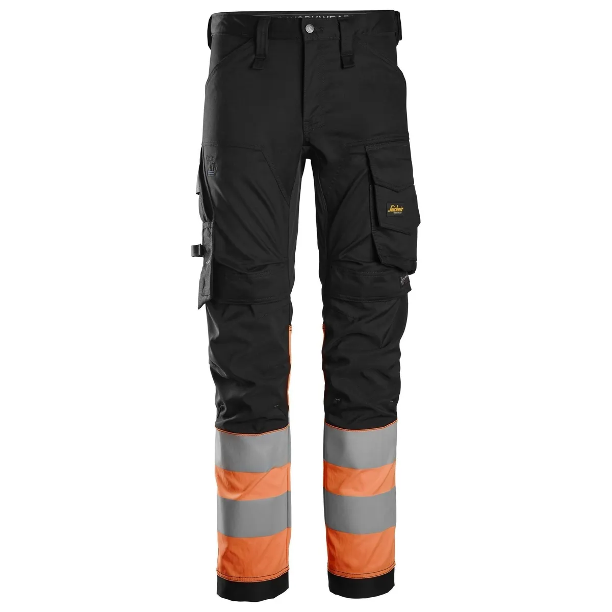 Snickers Bukser stretch Hi-Vis klasse 1 6334