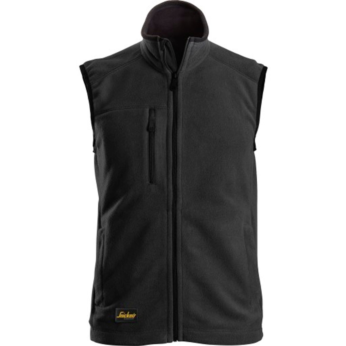 Snickers POLARTEC® fleecevest 8024, sort, str. 2XL