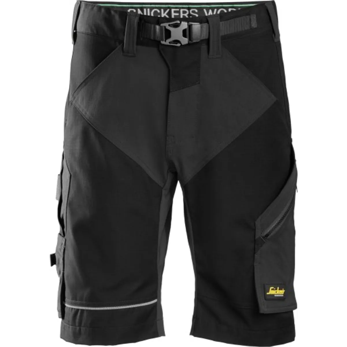 Snickers shorts+ 6914, body-mapped, sort, str. 62